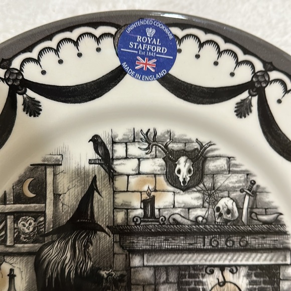 Royal Stafford Witch plates set of 4